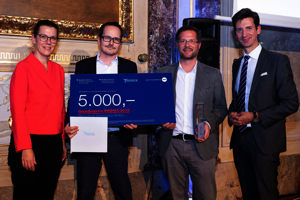 Verleihung Preis Start-up